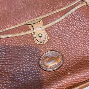 Vintage Dooney & Bourke Loden Saddle Bag